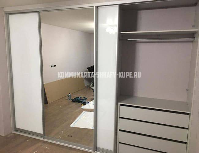 Встроенные шкафы на заказ Коммунарка